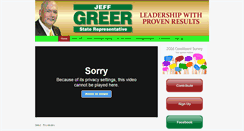 Desktop Screenshot of jeffgreerky.com